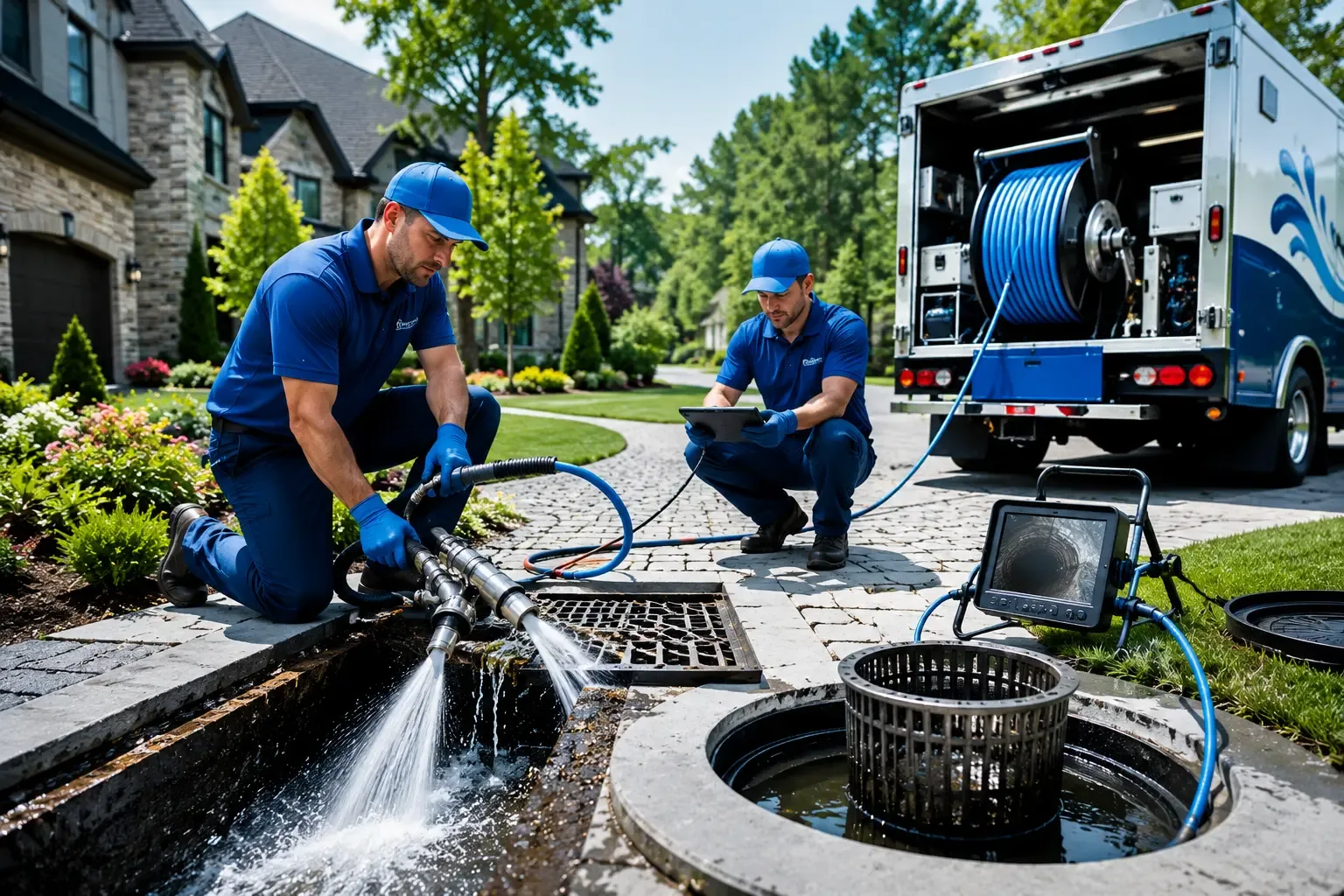Local outdoor drain cleaning professionals in Cedar Grove, NC